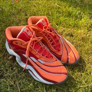 ADIDAS Real Deal Vivid Red Mid Shoes Men’s Size 10.5